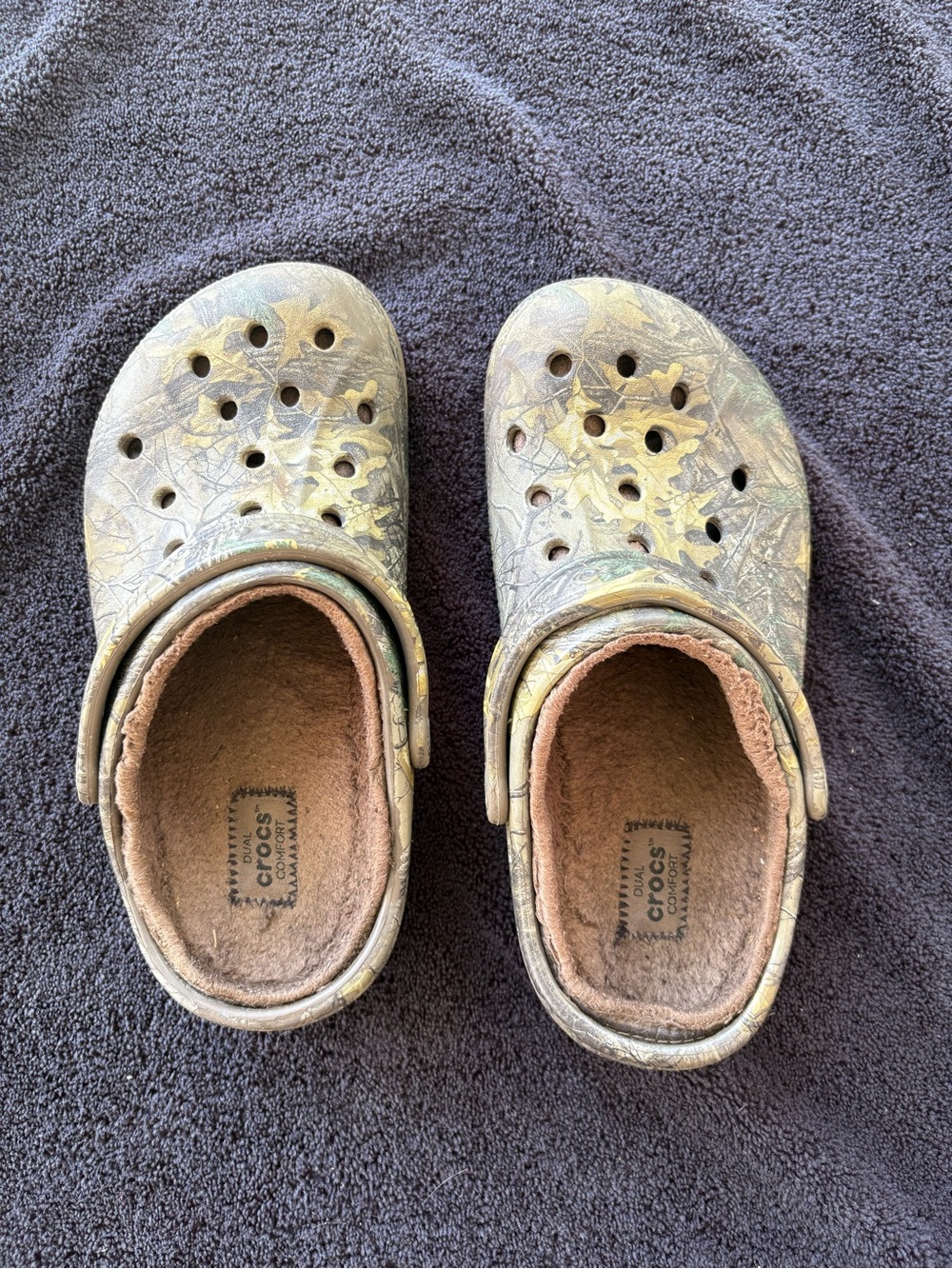 Crocs Lined Clog - Camouflage Green